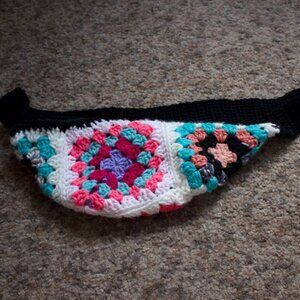 Granny Square Belt Bag, Crossbody Bag